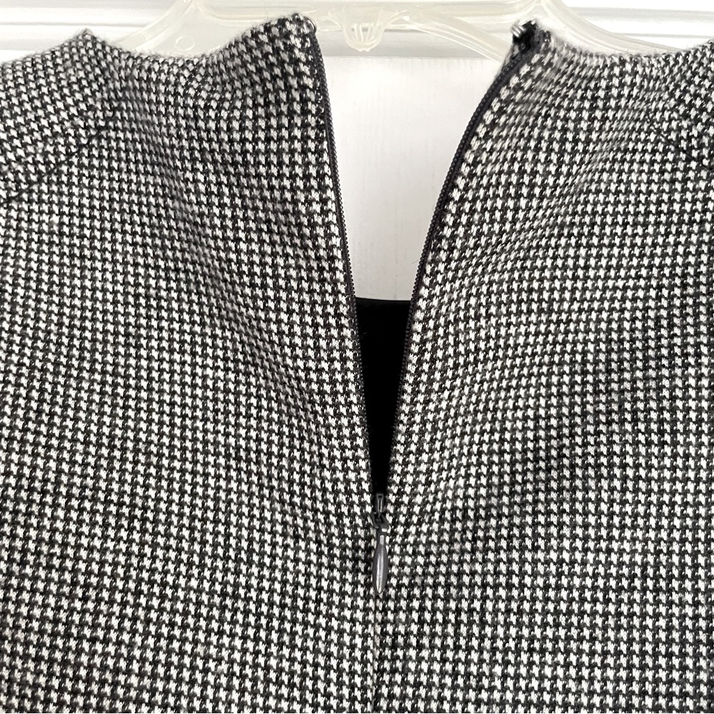 Mango Houndstooth Pattern Dress - Picture 4 of 5